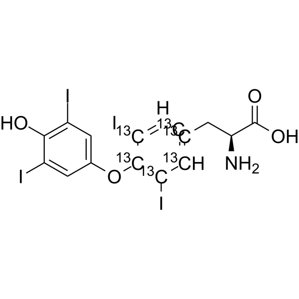 L-Thyroxine-13C6 (L-Thyroxine-13C6) 720710-30-5